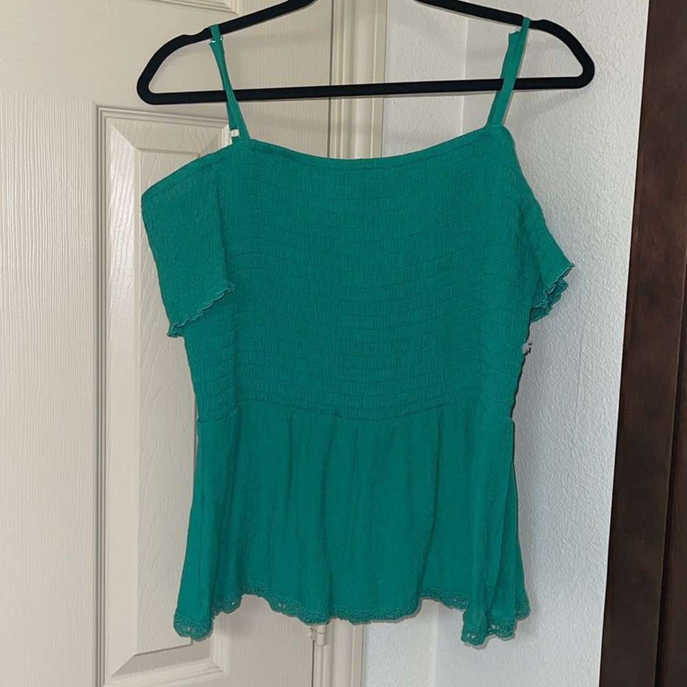 Green Summer Top